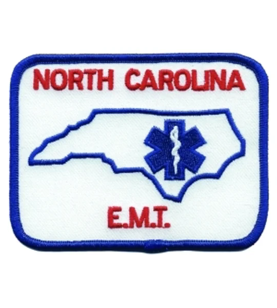 NC North Carolina Emergency Medical Technician Shoulder Patch