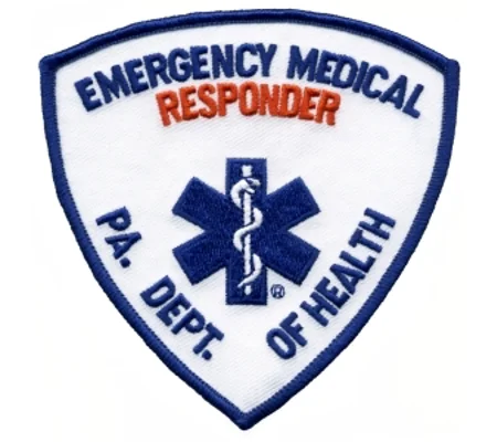 PA Pennsylvania Emergency Medical Responder EMR Shoulder Patch