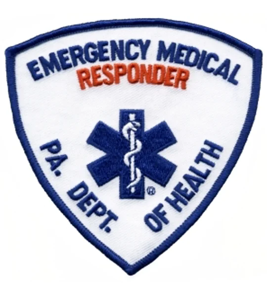 PA Pennsylvania Emergency Medical Responder EMR Shoulder Patch