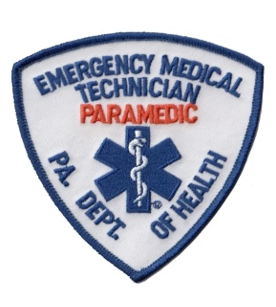 PA Pennsylvania Emergency Medical Paramedic Shoulder