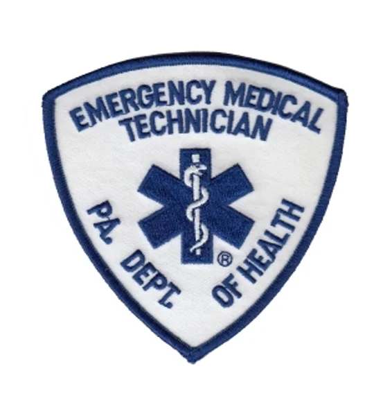 PA Pennsylvania Emergency Medical Technician Shoulder Patch