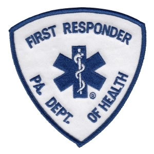 PA Pennsylvania Emergency First Responder Shoulder Patch