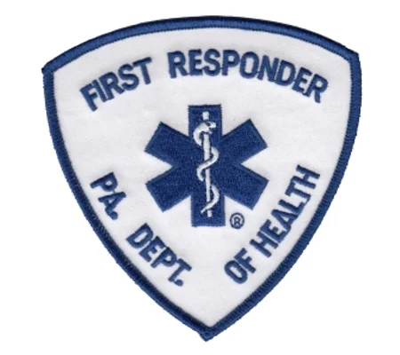 PA Pennsylvania Emergency First Responder Shoulder Patch