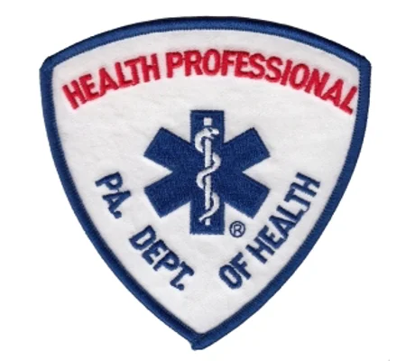 PA Pennsylvania Emergency Health Professional Shoulder Patch