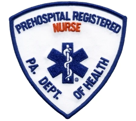 PA Pennsylvania Prehospital Registered Nurse Shoulder Patch