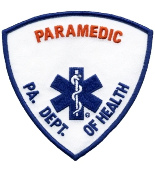 PA Pennsylvania Emergency Medical Paramedic Shoulder Patch