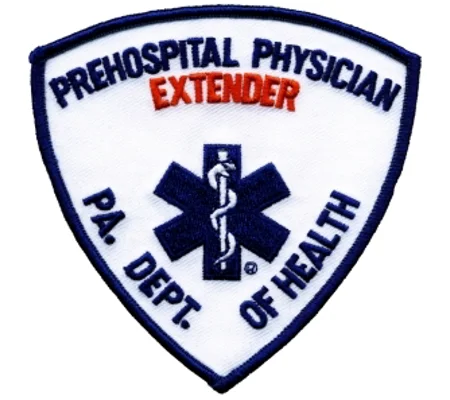 PA Pennsylvania Prehospital Physician Extender Shoulder Patch