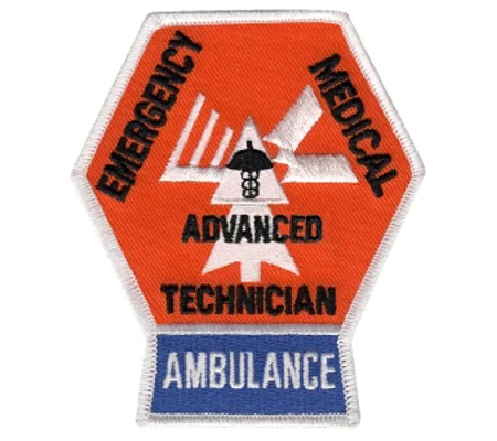 TN Tennessee Emergency Medical Technician Advanced Shoulder Patch
