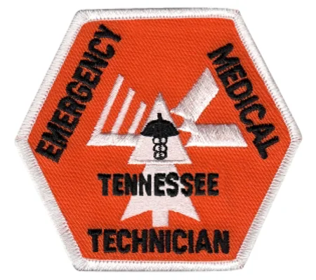 TN Tennessee Emergency Medical Technician Shoulder Patch