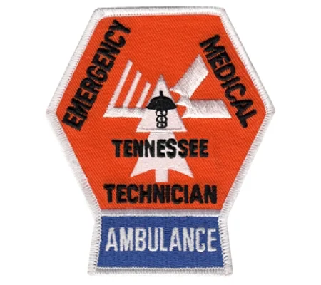 TN Tennessee Emergency Medical Technician Shoulder Patch Amb