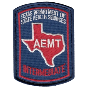 TX Texas Emergency AEMT Intermediate Hat - Child Patch