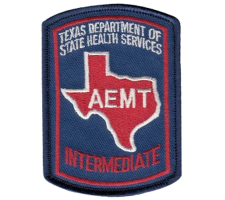 TX Texas Emergency AEMT Intermediate Hat - Child Patch