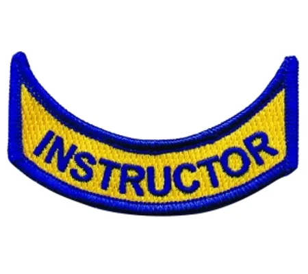 Virginia VA EMT Rocker Instructor Shoulder Patch