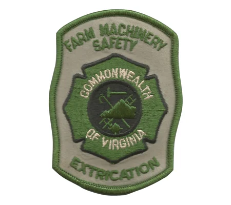 Virginia VA Farm Machinery Extrication Programs VDFP Shoulder Patch