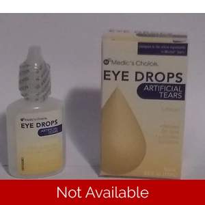 Eye Drops Solution Eyewash Artificial Tears .5oz