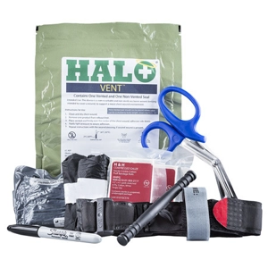 Stop the Bleed Individual Advanced Emergency Kit Halo
