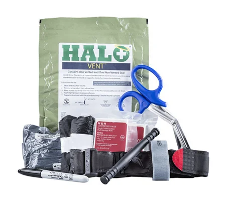 Stop the Bleed Individual Advanced Emergency Kit Halo