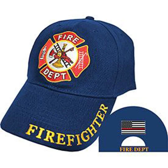 Supreme Insignia Cap Hat Fire Department Firefighter