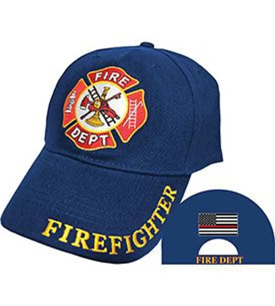 Supreme Insignia Cap Hat Fire Department Firefighter
