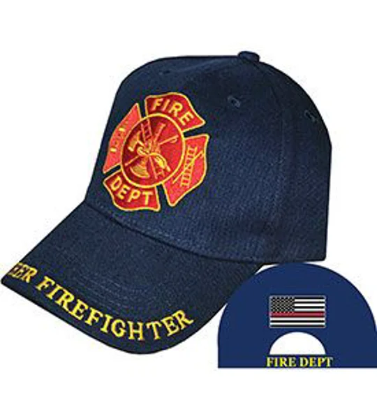 Supreme Insignia Cap Hat Fire Department Firefighter 2