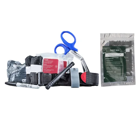 Stop the Bleed Individual Advanced Emergency Kit Dual Chest Seals