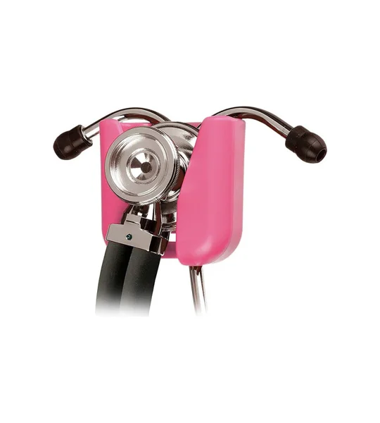 Stethoscope Hip Clip Holder for Waist Belt Pink