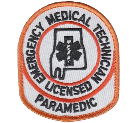 AL Alabama State Patch Emergency Medical Technician Paramedic
