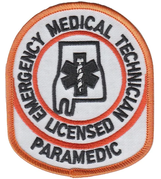 AL Alabama State Patch EMT Paramedic Small Size