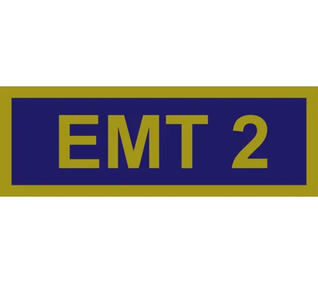 AK Alaska State Emergency Medical Technician Shoulder Patch EMT 2