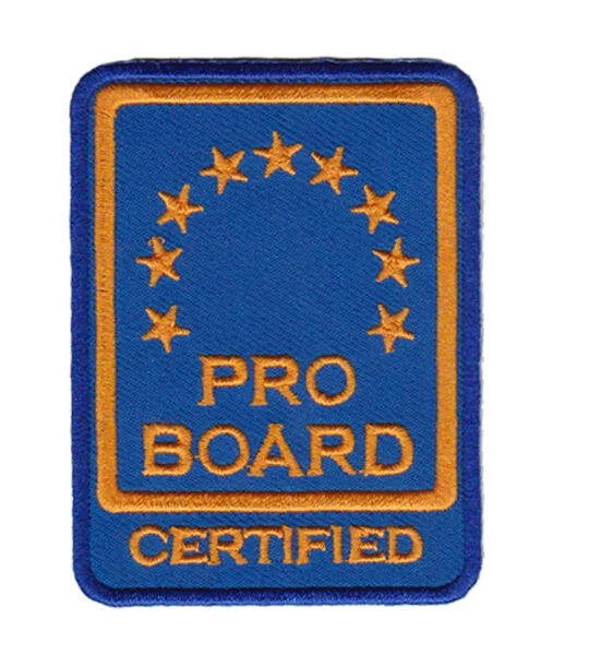 Nationally Certified Pro Board Fire Programs Shoulder Patch