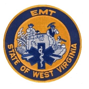 WV West Virginia Certified EMT Emergency Medical Technicia..