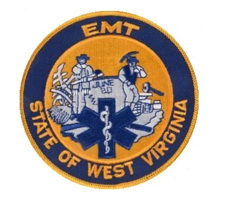 WV West Virginia Certified EMT Emergency Medical Technician Patch