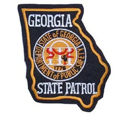 GA Georgia State Patrol Child - Hat Patch