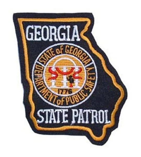 GA Georgia State Patrol Child - Hat Patch