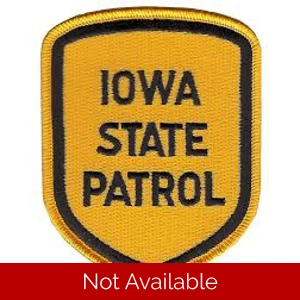 IO Iowa Highway Patrol Hat - Child Patch