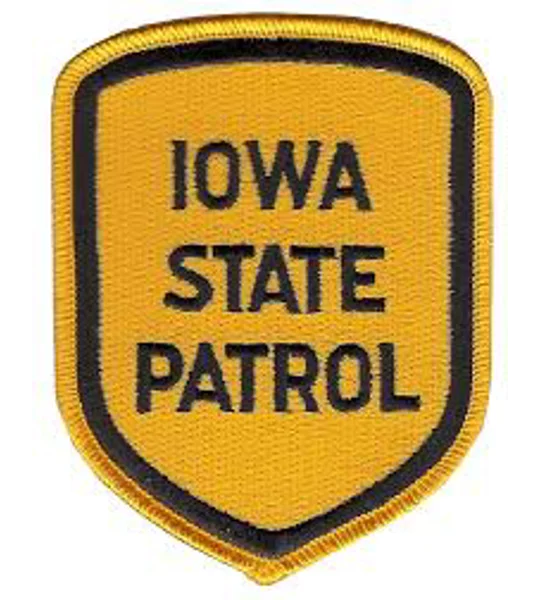 IO Iowa Highway Patrol Hat - Child Patch