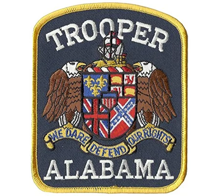 AL Alabama State Trooper Shoulder Patch