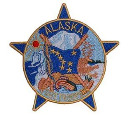 AK Alaska State Trooper Child - Hat Patch