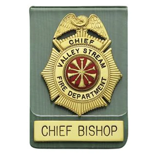 Lucite Pocket Holder Badge & ID Name Tag Holder 2 3/4 x 4 1/4