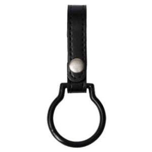 Leather Flashlight Ring Snap On