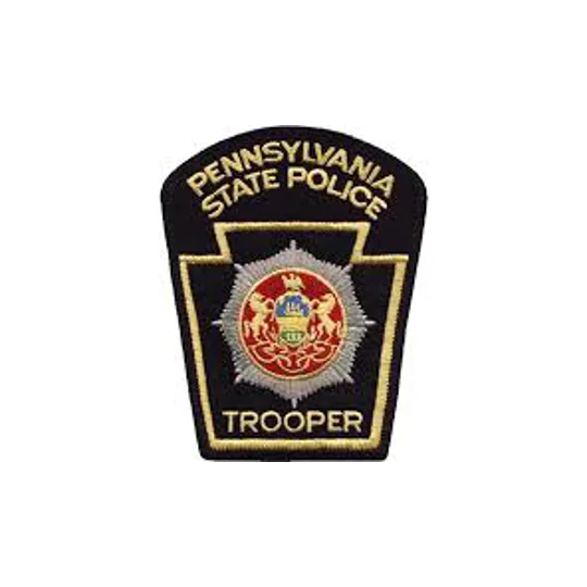 PA Pennsylvania State Trooper Police Shoulder Patch