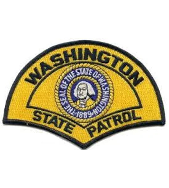 WA Washington State Trooper Police Shoulder Patch