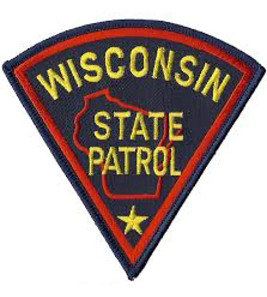 WI Wisconsin State Trooper Police Shoulder Patch