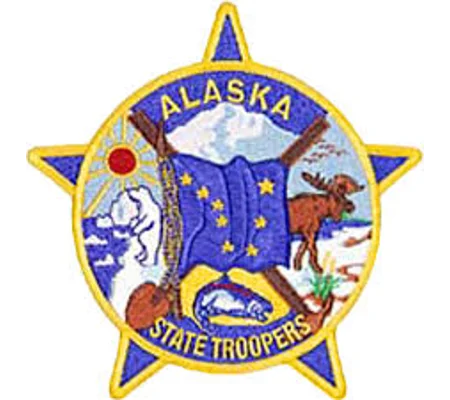 AK Alaska State Trooper Shoulder Patch