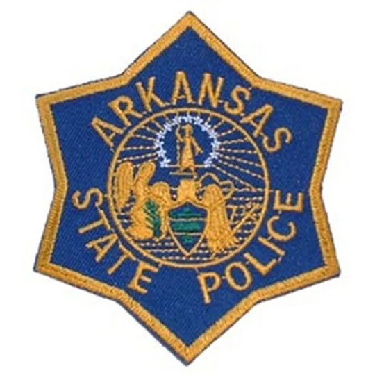 AR Arkansas State Trooper Shoulder Child - Hat Patch