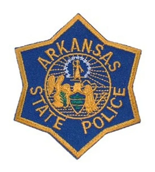 AR Arkansas State Trooper Shoulder Child - Hat Patch