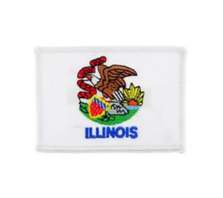 IL Illinois State Flag Patch