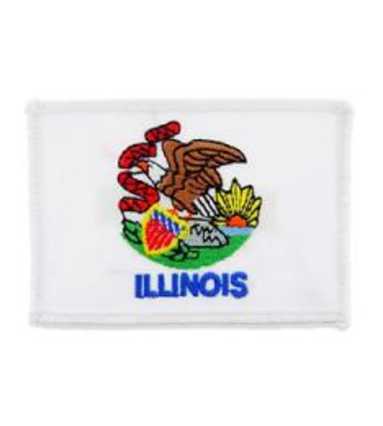 IL Illinois State Flag Patch