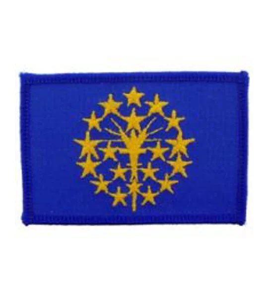 IN Indiana State Flag patch
