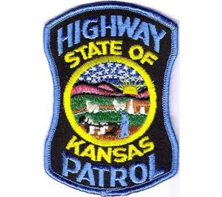 KS Kansas State Police Highway Patrol Child - Hat Patch